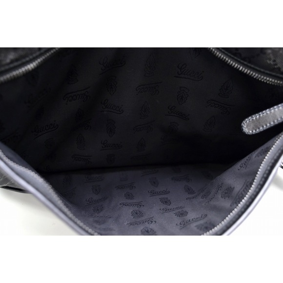 Gucci Implement Messenger Bag Crossbody Black - Picture 8 of 9